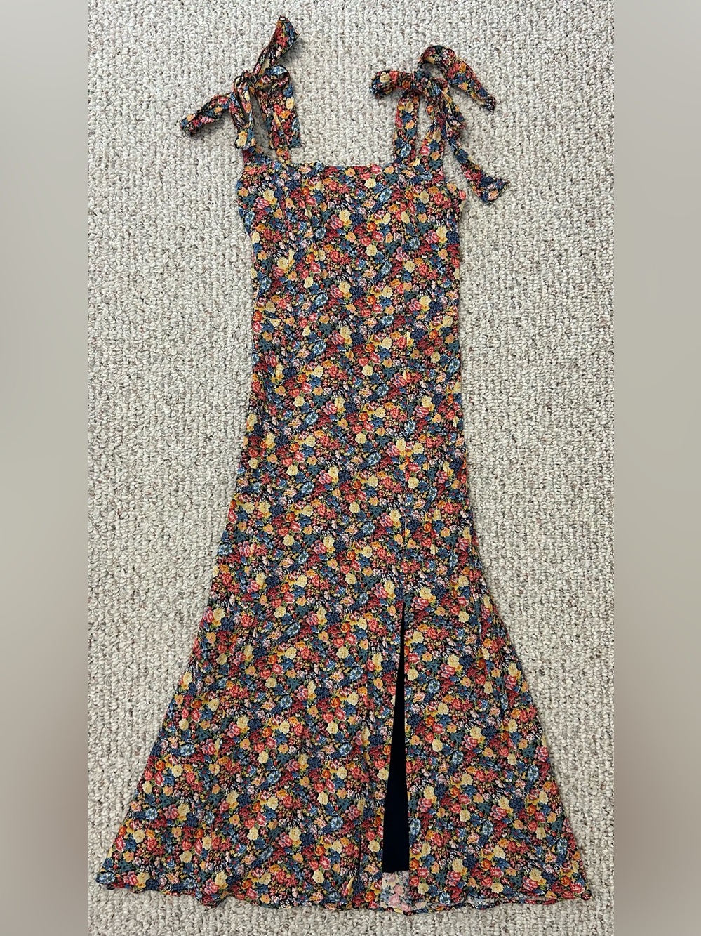 Sezane Dorotha Dress - Sunflowers - US2 / FR34 - Picture 6 of 16